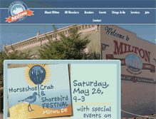 Tablet Screenshot of historicmilton.com